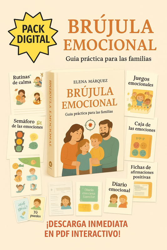EBOOK: HIJOS FELICES, PADRES TRANQUILOS - BRUJULA EMOCIONAL BY ELENA MARQUEZ