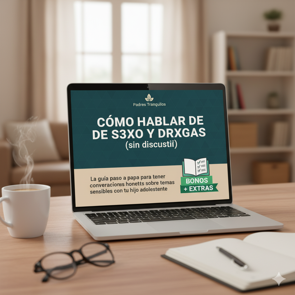 ¿Pánico al hablar de S3XO o DRXGAS con tu hijo?